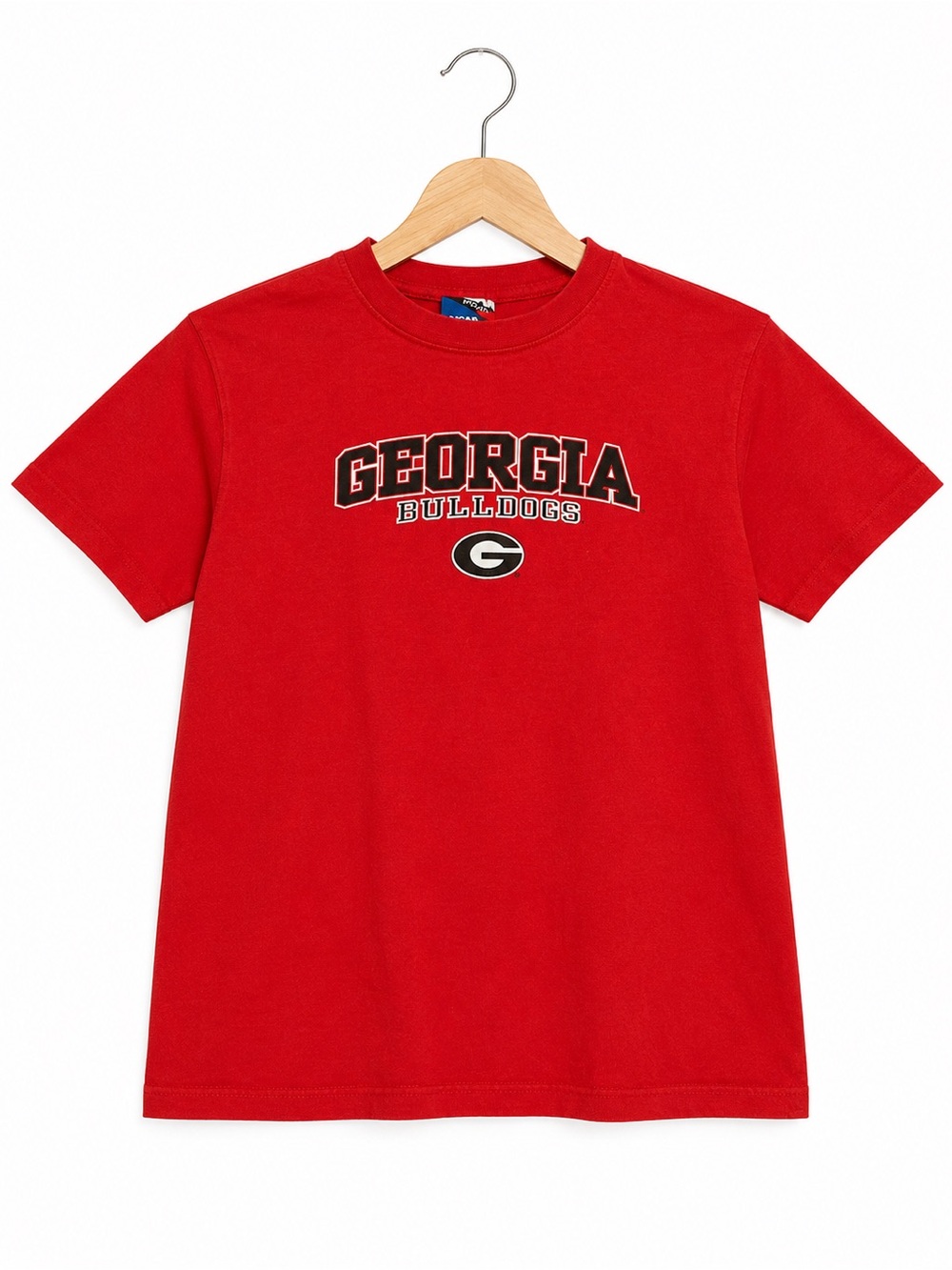 Georgia Bulldogs NCAA Red Graphic T-Shirt Kids Youth Small Cotton UGA Tee